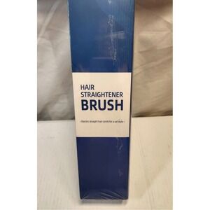 Electric Hair Straightener Brush XN Z02 Rapid Heating Anti Scald Design